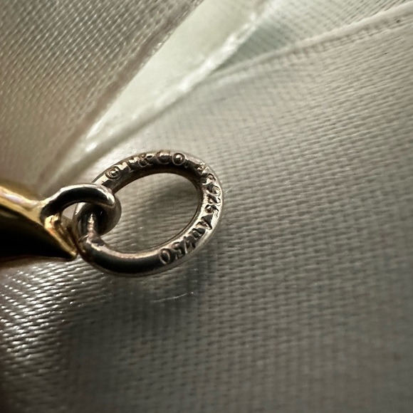 Tiffany & Co NEW Birthday Candle Charm Pendant Sterling Silver and Gold - NEW - Picture 7 of 10